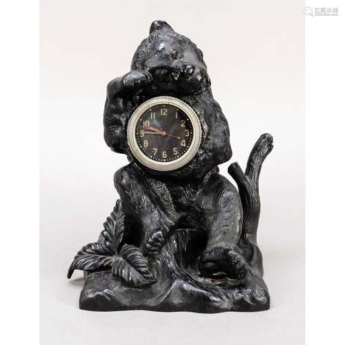 Clock with bear, Russia about