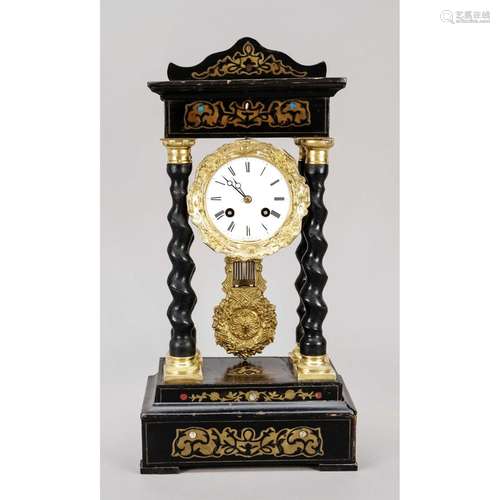 ebonized portal clock, 2nd hal