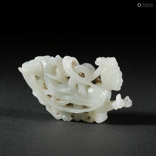 HETIAN JADE FLYING, TANG DYNASTY, CHINA