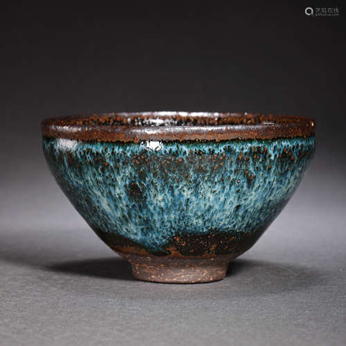 JIAN WERE TRANSMUTATION GLAZE ZHAN, SOUTHERN SONG DYNASTY, C...