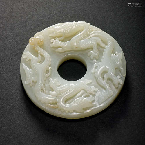 HETIAN JADE BI, TANG DYNASTY, CHINA