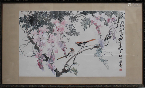 Chinese Framed Painting