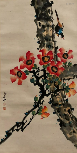 Chinese Hanging Scroll Painting