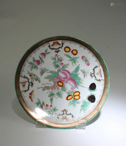 A Porcelain Plate