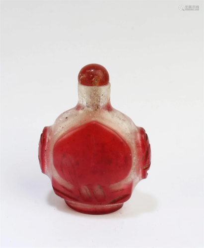 Chinese Peking Glass Snuff Bottle