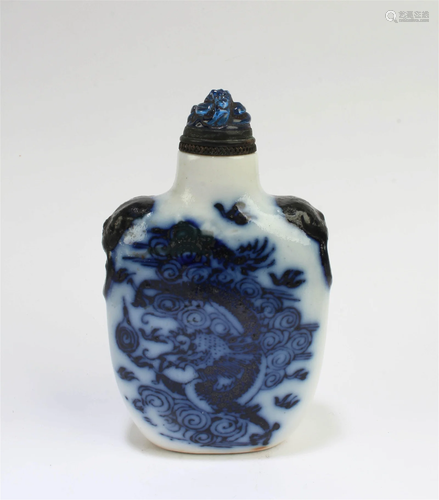 Chinese Porcelain Snuff Bottle