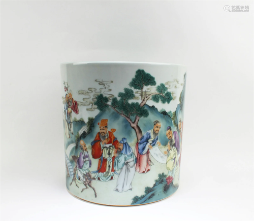 Chinese Porcelain Brushpot