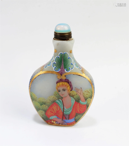 Chinese Peking Glass Snuff Bottle