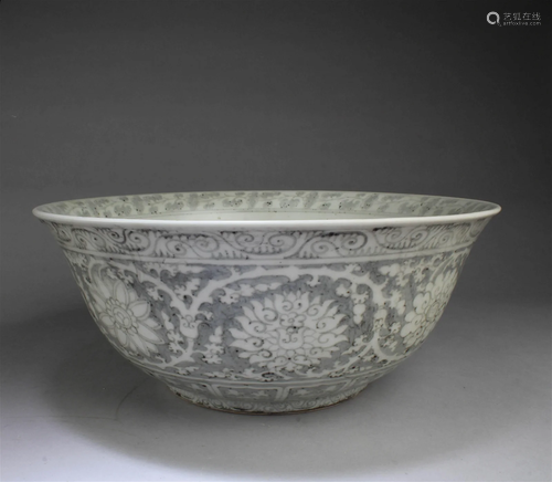 A Large Chinese Porcelain Bowl