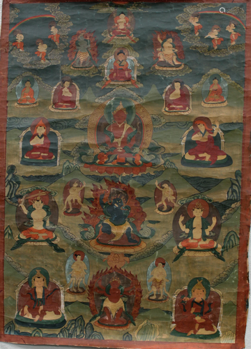 A Tibetan Thangka