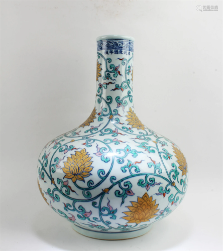 Chinese Doucai Porcelain Vase