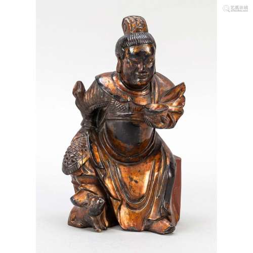 Sitting figure of a general, C