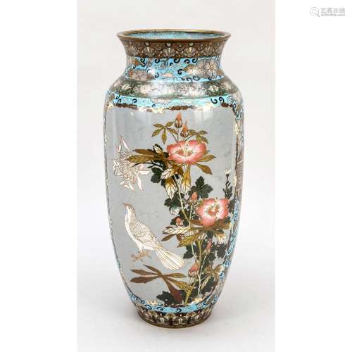 Cloisonné vase, Japan, end of