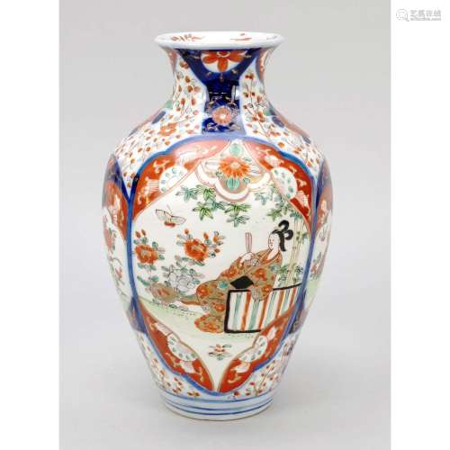 2 Imari vases, Japan, 19th cen