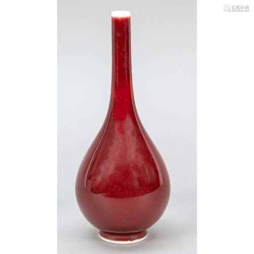 Monochrome vase, China, 20th c