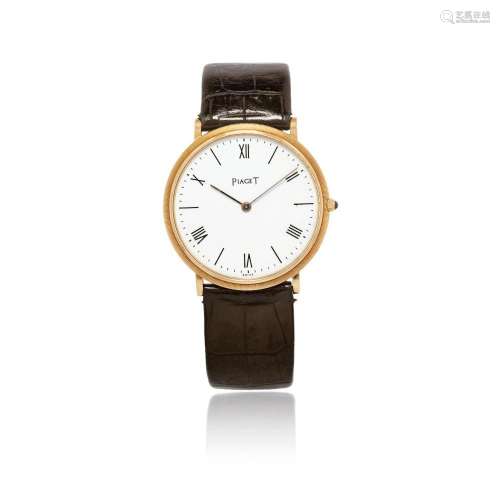 PIAGET EXTRA FLAT REF. 9033 IN GOLD, 80s