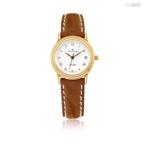 BLANCPAIN VILLERET "JB 1735" AUTOMATIC IN GOLD, 90...