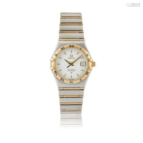 OMEGA CONSTELLATION REF. 1392.30.00 IN STEEL AND GOLD, 90s