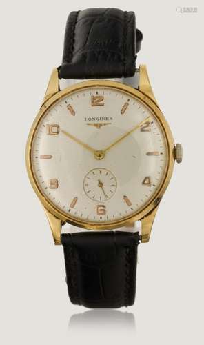 LONGINES REF. 6247 IN GOLD, 50s