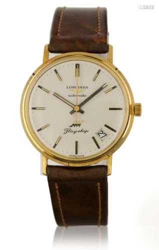 LONGINES FLAGSHIP ULTRA-CHRON REF. 8052 IN GOLD, 70s