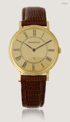 JAEGER-LECOULTRE REF. 1007-21 IN GOLD, SOLD IN 1981