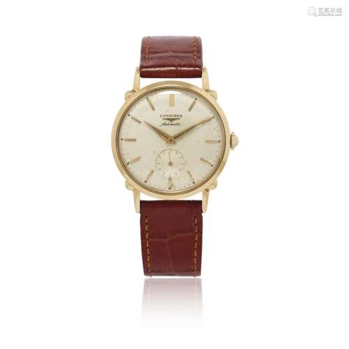 LONGINES AUTOMATIC IN GOLD, CIRCA 1950