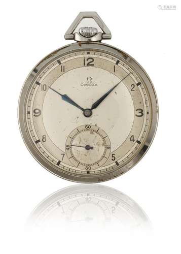 OMEGA POCKET WATCH, 30s