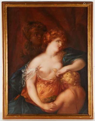 Flemish School 18th c. Painting Cleopatra