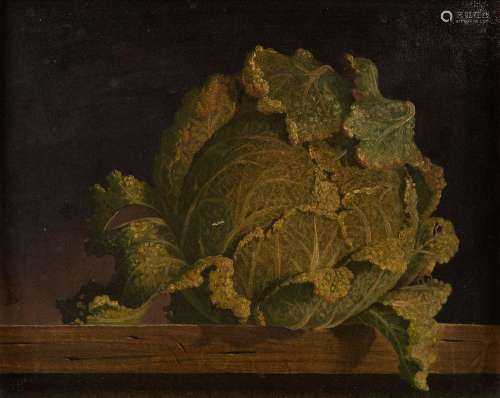 Oil Painting Cabbage Monogram 1966