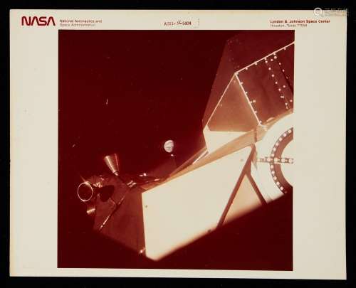Apollo 11 Red Letter NASA Kodak Print