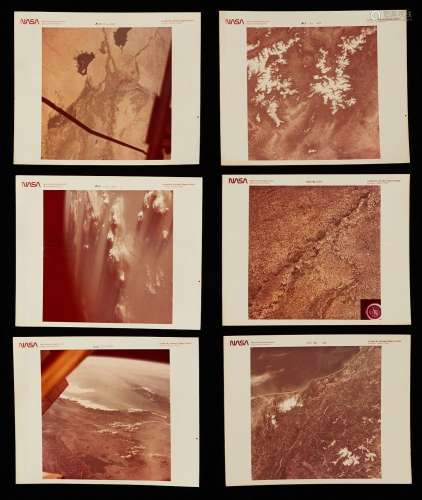 Grp: 6 Skylab 2 & 3 Red Letter NASA Kodak Prints