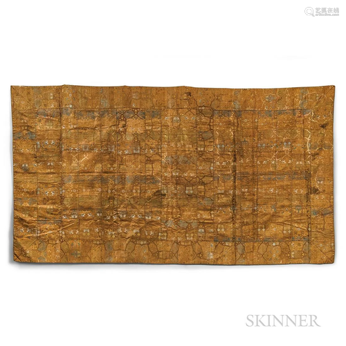 Two Brocade Buddhist Monk's Robes, Kesa, Japan, 19th/20...