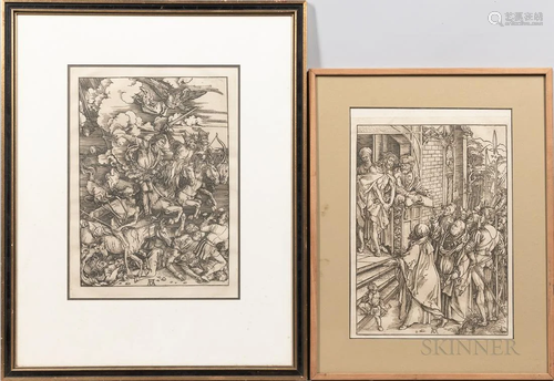 After Albrecht D?rer (German, 1471-1528) Two Reproduction Wo...