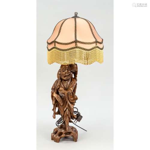 Figural lamp, 20th century, sh