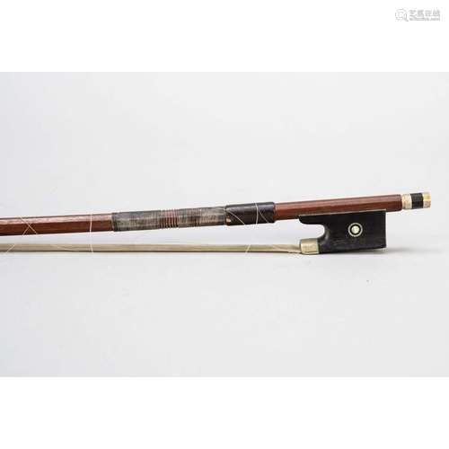 violin bow, octagonal stick, e