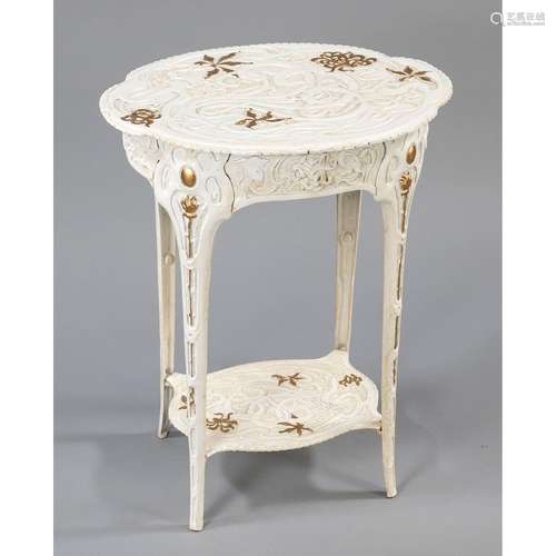 Art Nouveau side table, c. 190