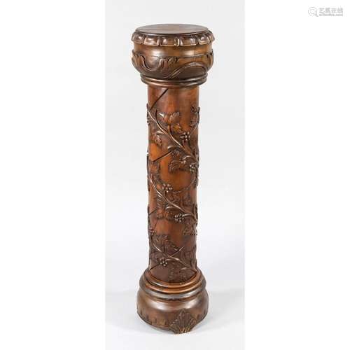 Flower column, early 20th cent