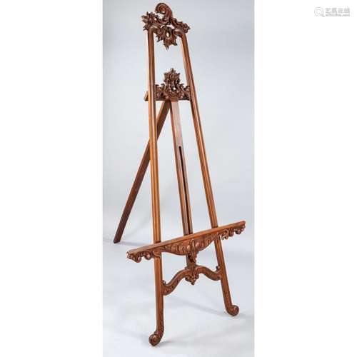 Large easel, mid 20th century,