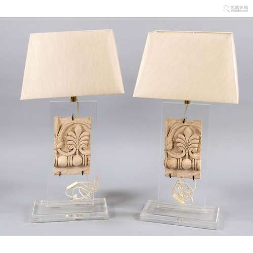 Pair of table lamps, 2nd half