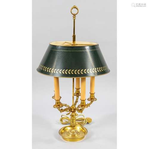 Table lamp, 20th century, bras