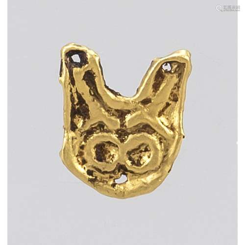 Scythian gold fox head, probab