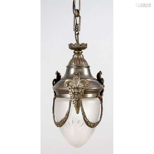 Historicist ceiling lamp, end