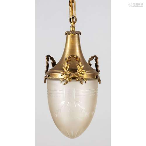 Ceiling lamp, end of 19th cent