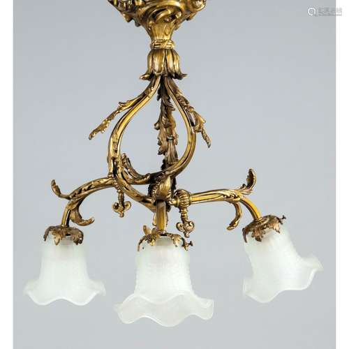 Historicist ceiling lamp, end