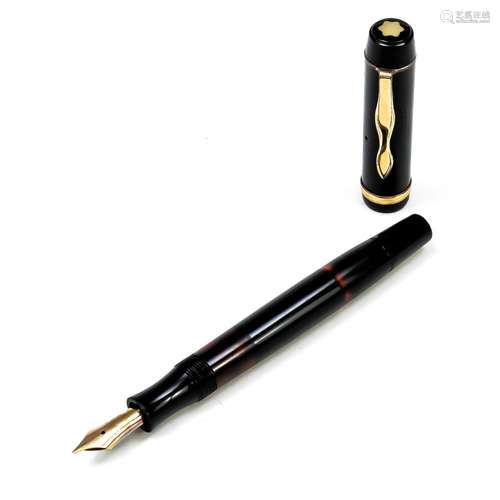 Montblanc piston fountain pen,