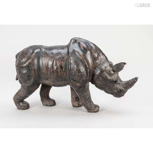 Large rhinoceros, mid 20th cen