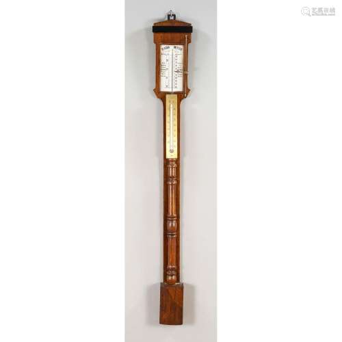 Barometer with thermometer, en
