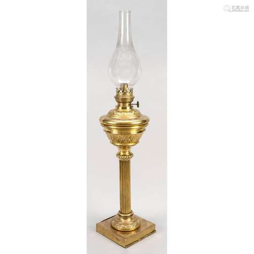 Large kerosene lamp, end of th