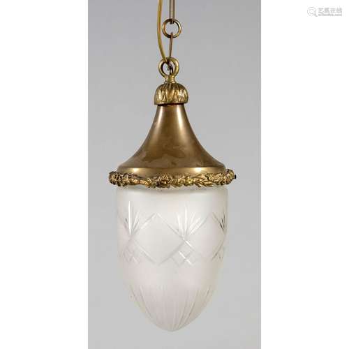 Ceiling lamp, 19th/20th c., br