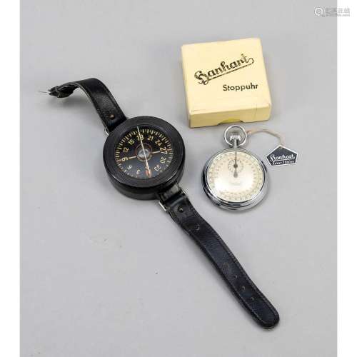 Stopwatch & wrist compass, mid